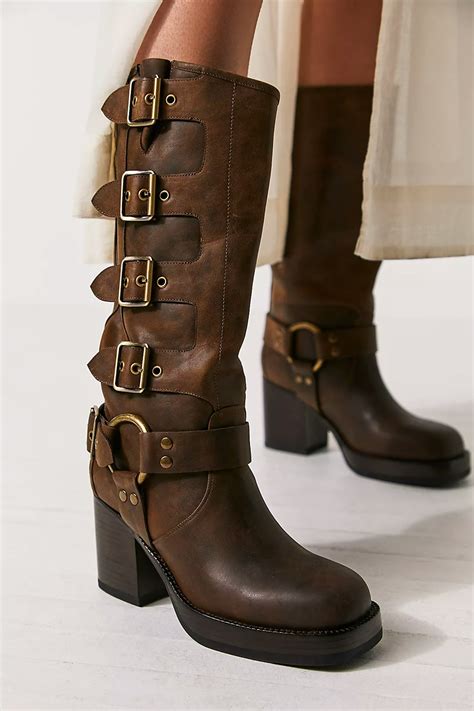 miu miu moto boots dupe|The Viral Miu Miu Biker Boots & High Street Alternatives.